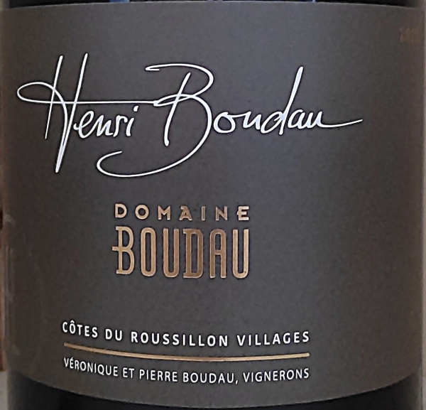 Domaine Boudau Henri Boudau 2021 AP Côtes du Roussillon Villages, Rotwein, 0,75l